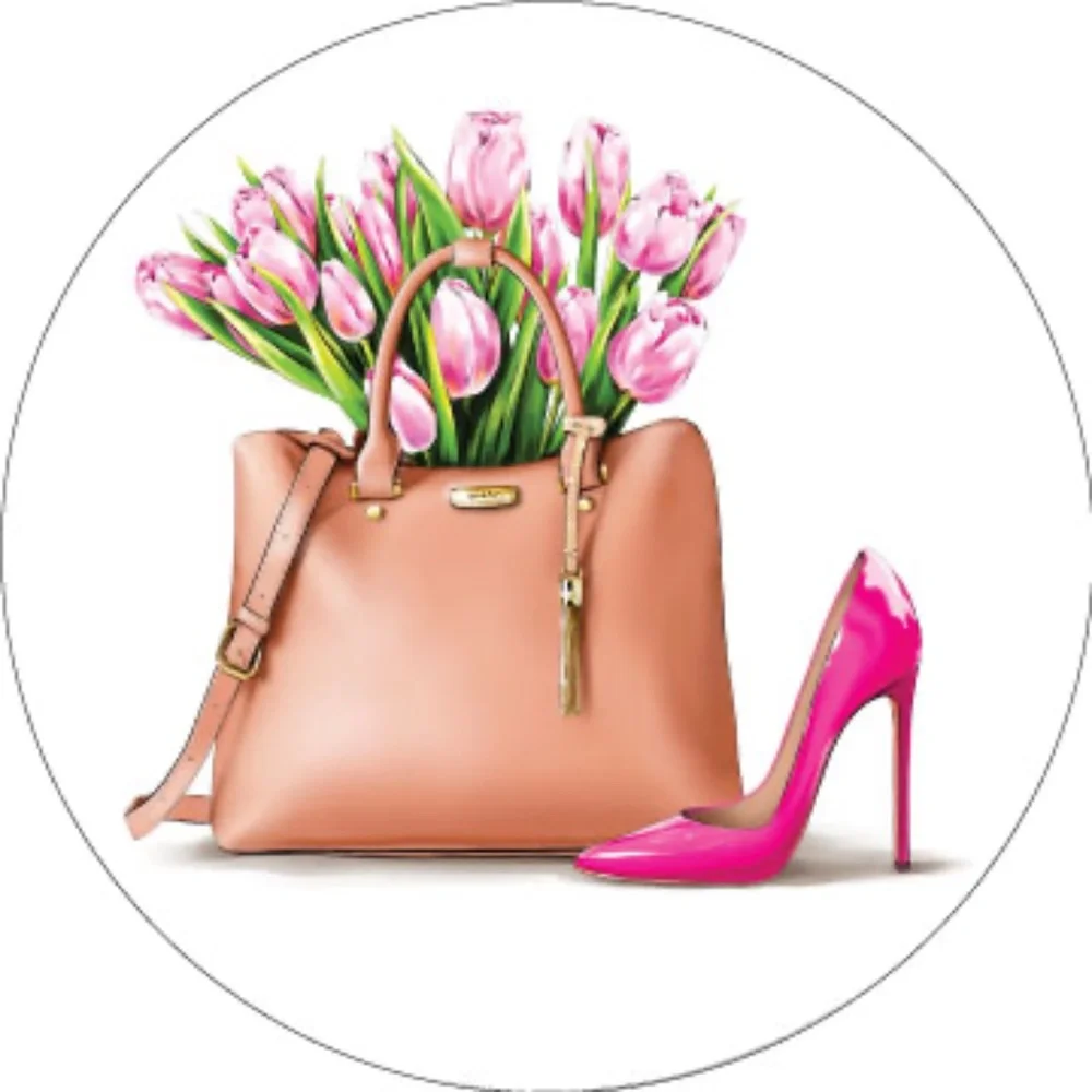 x60 Handbag Shoes Stickers Fashion Scrapbook Planner Stickers